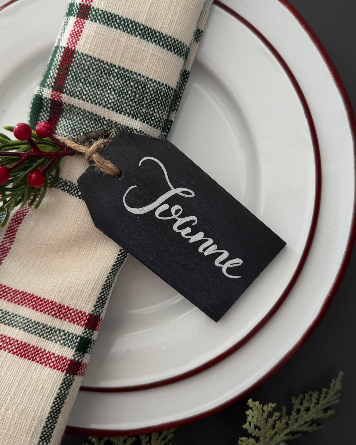 Slate Gift Tag