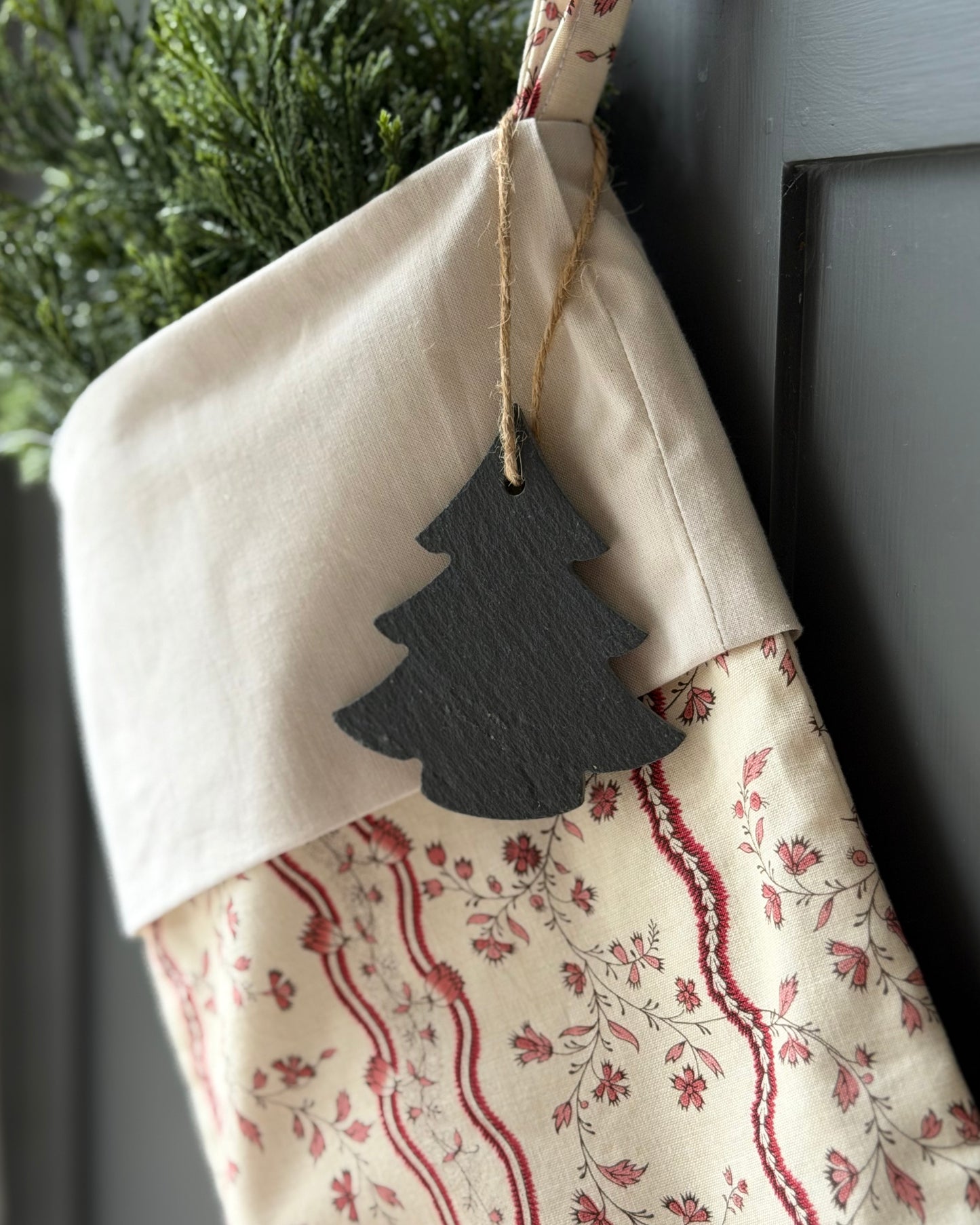 Christmas Stocking | Red Trellis