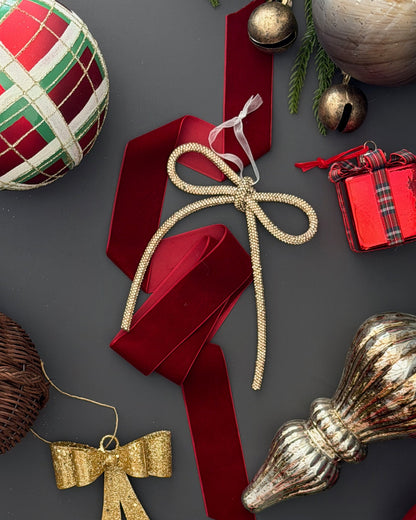 Vintage Bow Ornament