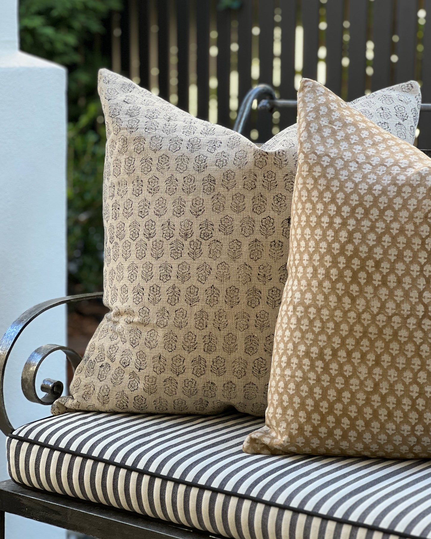 Alys Block Print Cushion