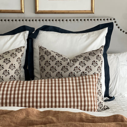 Ferriday Block Print Cushion