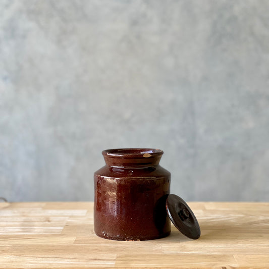 Antique James Campbell Brisbane Lidded 2Q Crock