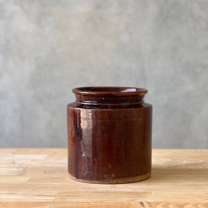Antique James Campbell Brisbane Lidded 6Q Crock
