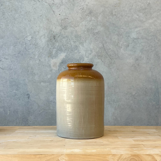 Vintage English Storage Jar XXIV