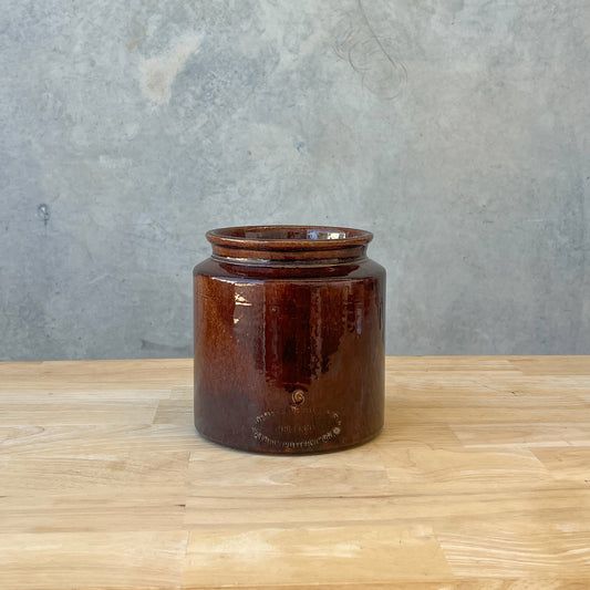 Antique James Campbell & Sons 6Q Crock