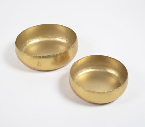 Isabel Brass Bowls (Set of 2)