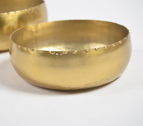 Isabel Brass Bowls (Set of 2)