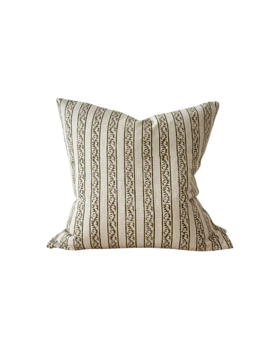 Livinia Block Print Cushion | 45cm x 45cm