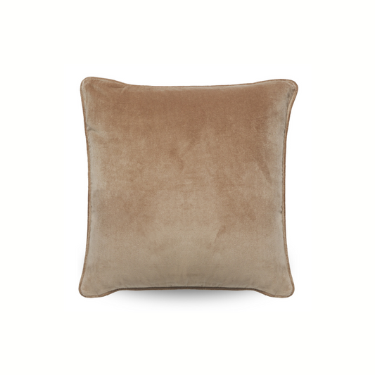 Classic Velvet Cushion | Mink