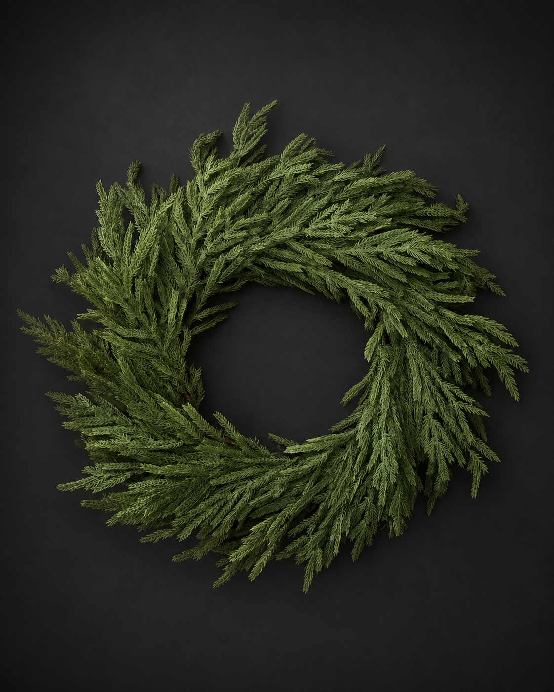 Norfolk Pine Wreath 70cm
