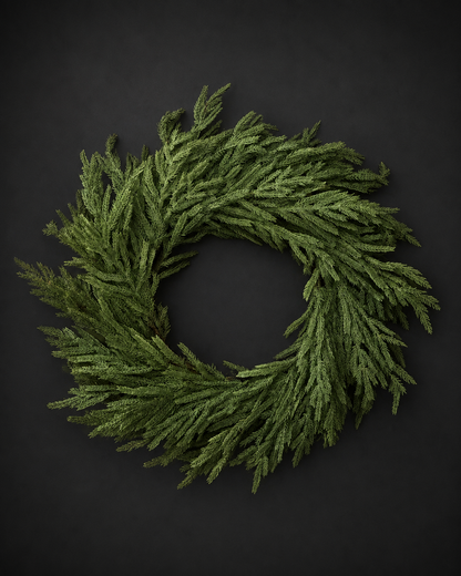 Norfolk Pine Wreath 70cm