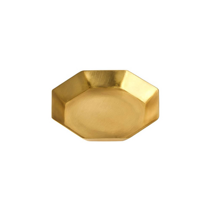 Brass Plate Octagon (S)