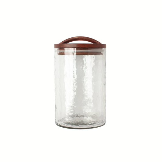 Oliver Glass Canister L | Clear