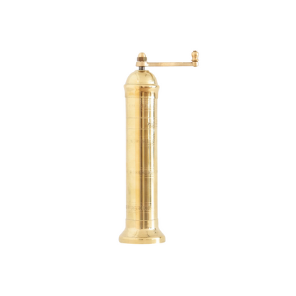 European Brass Salt Mill - 205mm
