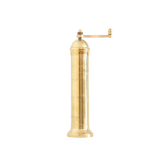 European Brass Salt Mill - 230mm