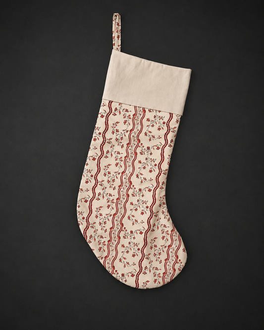 Christmas Stocking | Red Trellis
