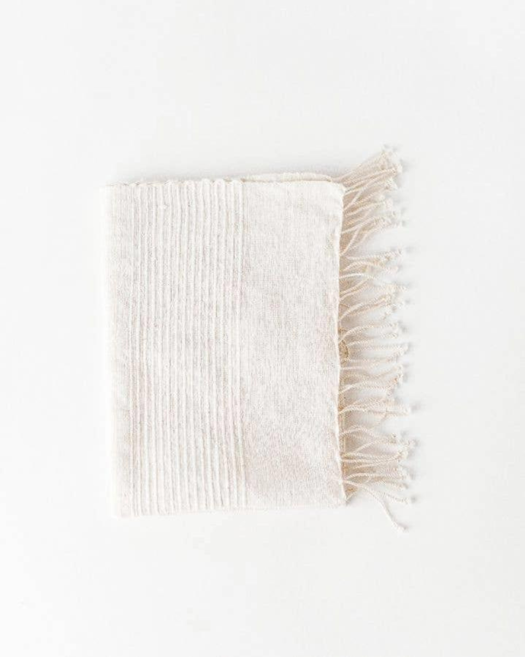 Riviera Striped Hand Towel | Natural