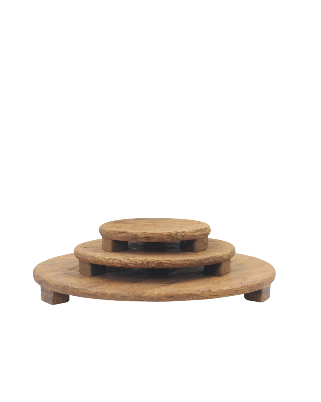 Round Timber Riser | Wooden Styling Riser for Kitchen & Home ...