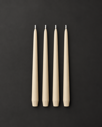 Classic Taper Candle | Shortbread
