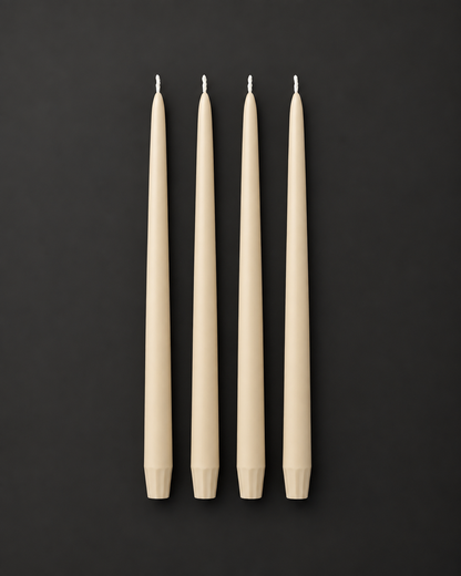 Classic Taper Candle | Shortbread