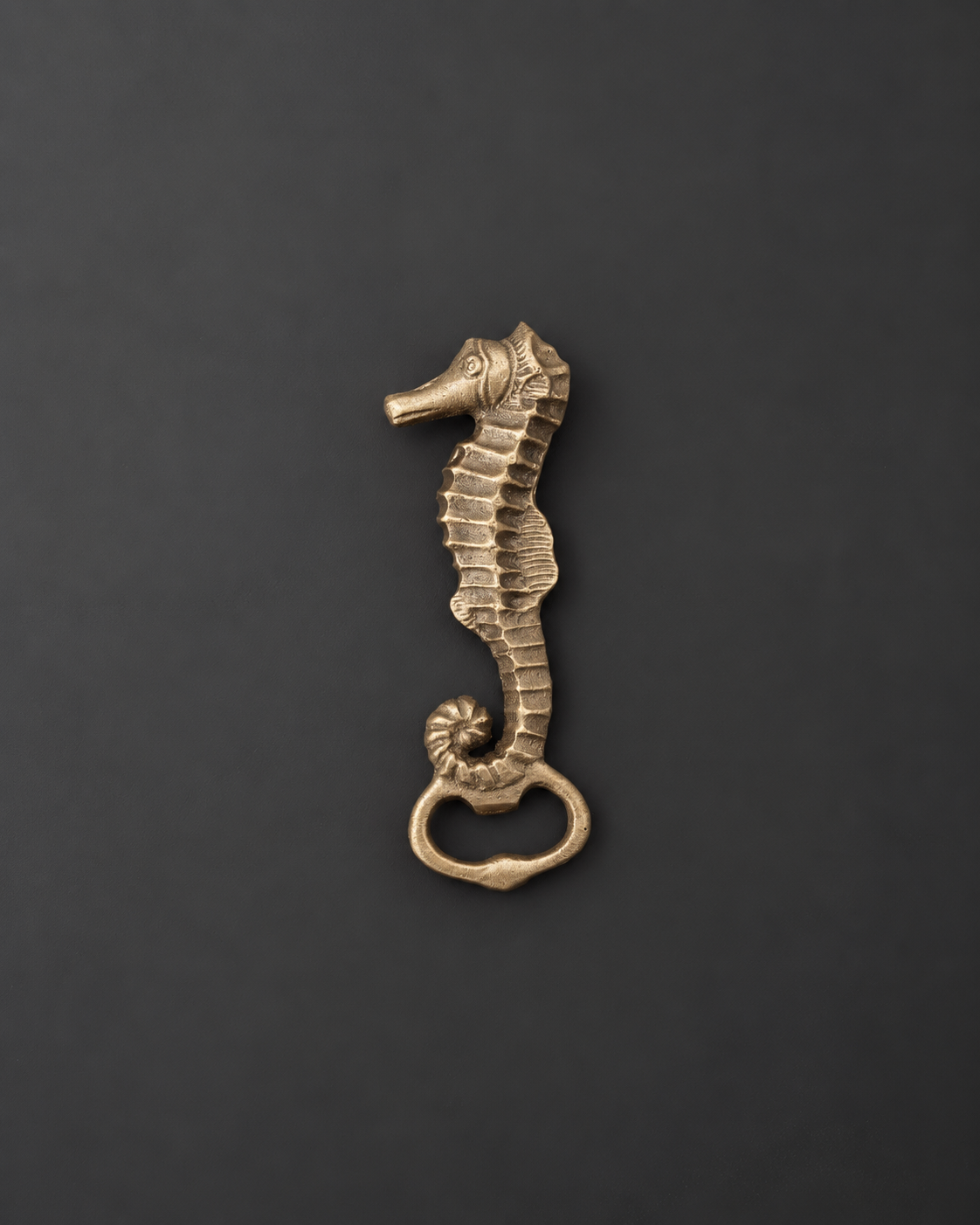 Brass Seahorse Bottle Opener