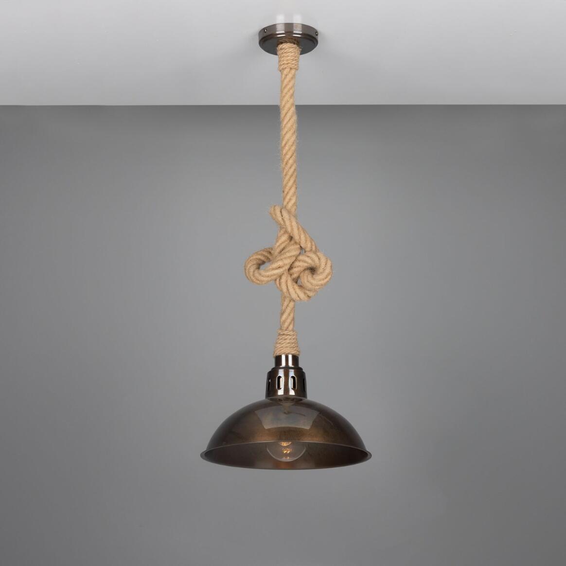 Mini Rope Pendant Tahiti Rope Pendant IP65 β Wovenwood Interiors