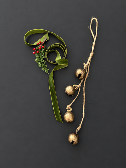 Antique Hanging Jingle Bells