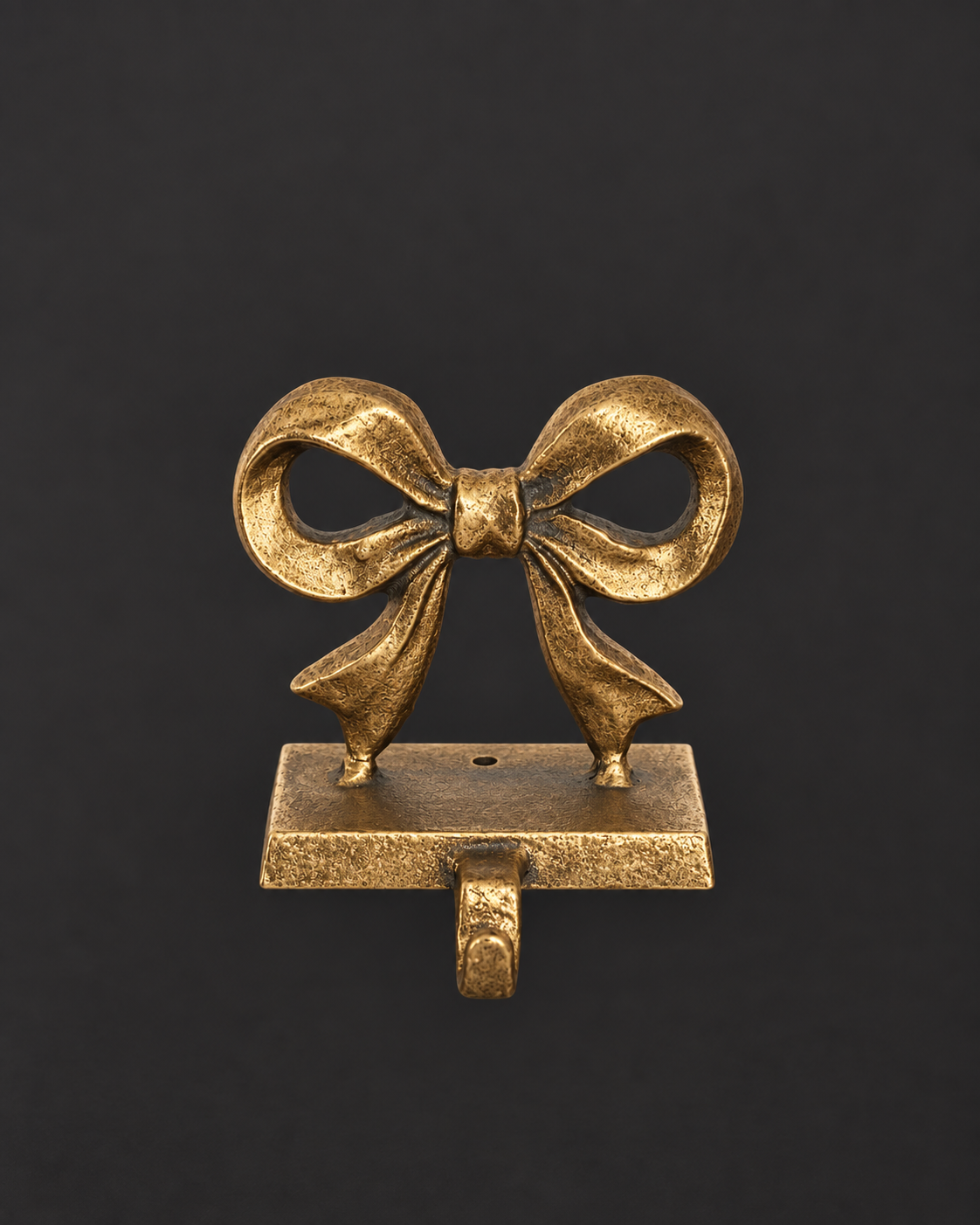 Vintage Bow Stocking Holder
