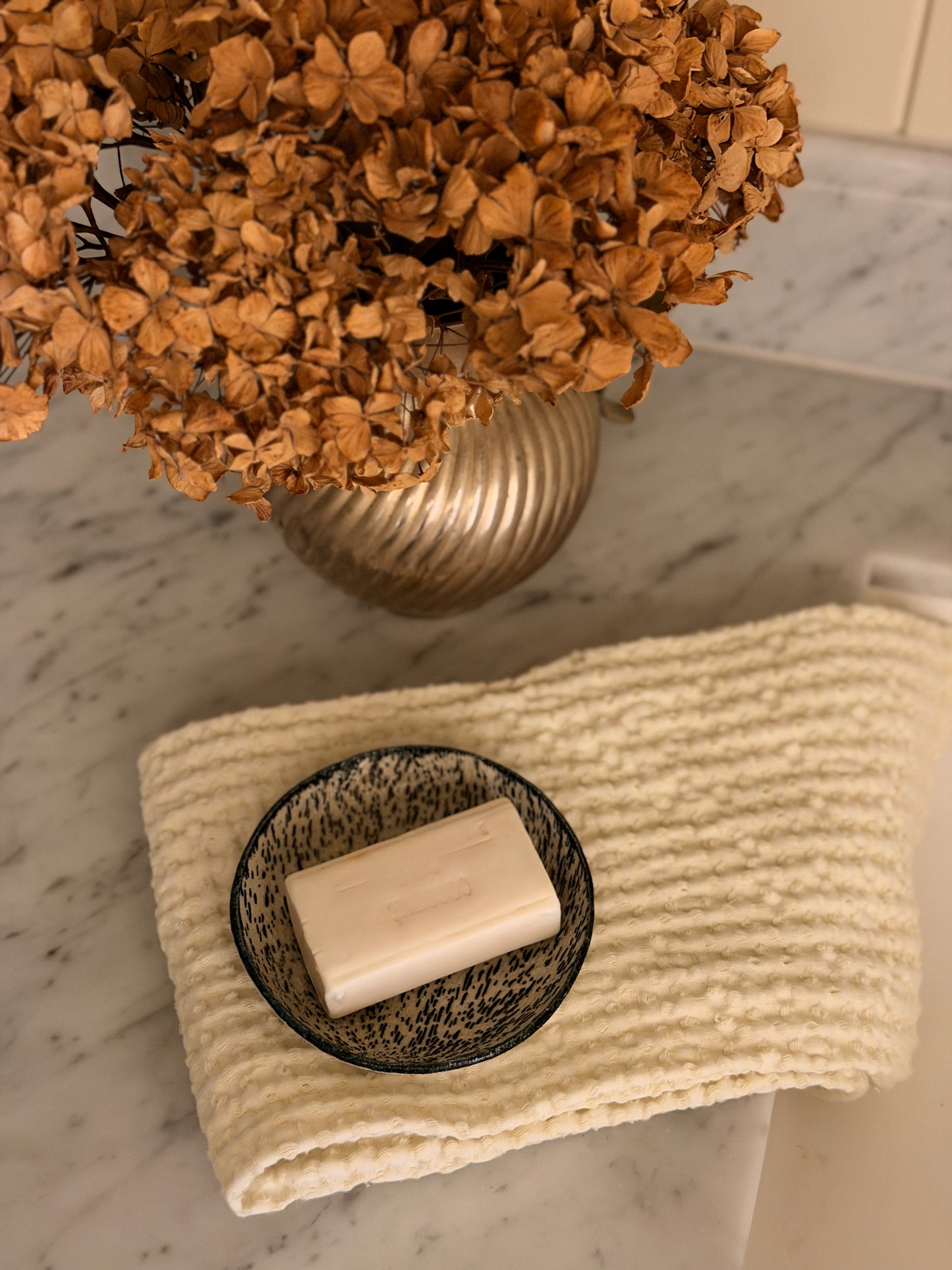 Waffle Hand Towel | Cream