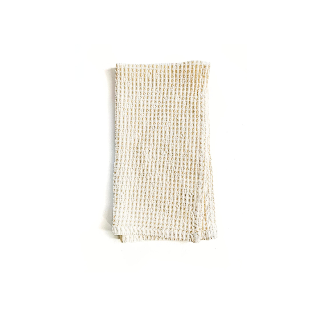 Waffle Hand Towel | Cream