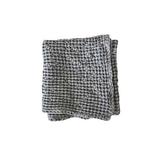 Waffle Hand Towel | Charcoal