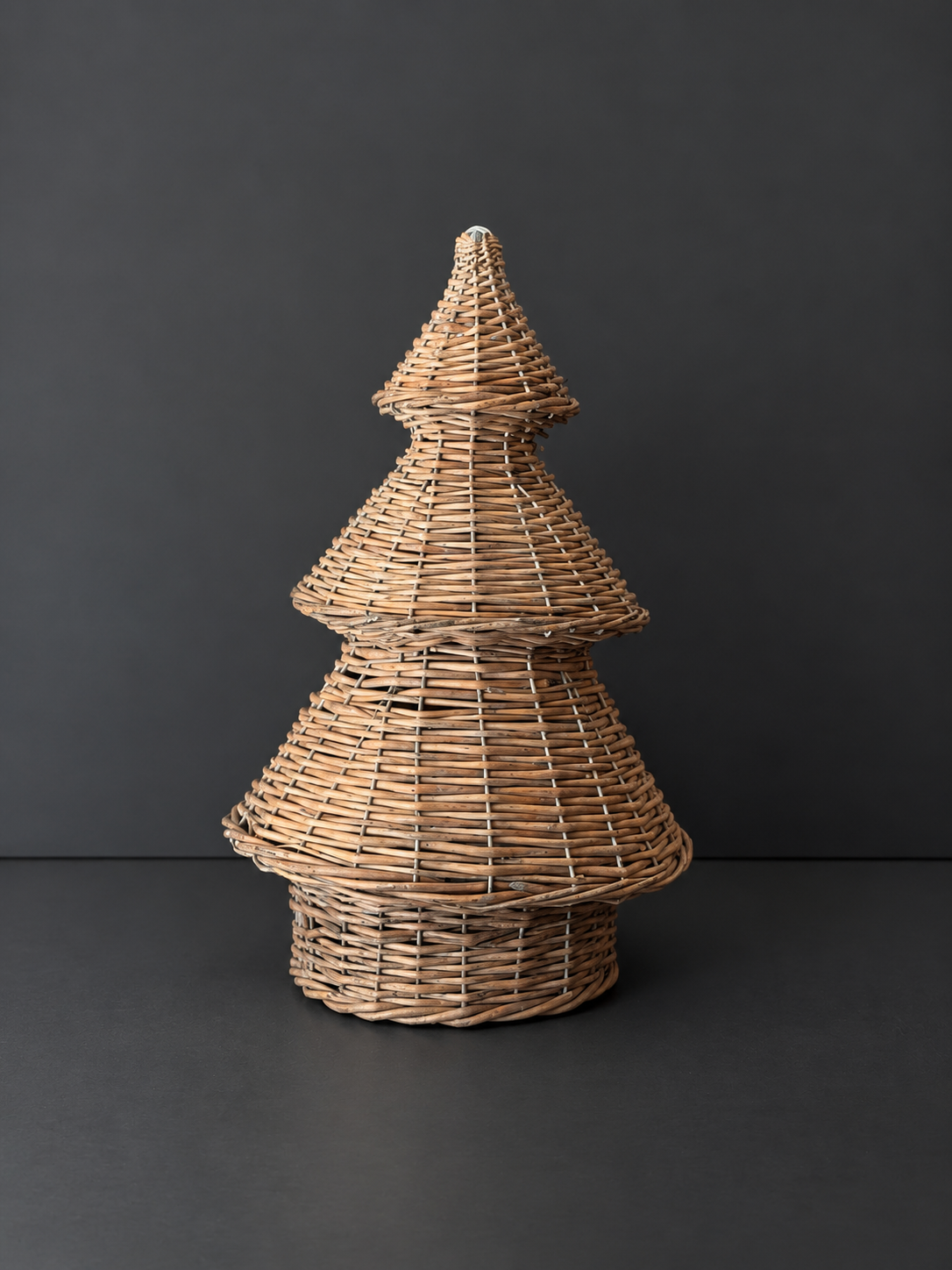 Wicker Christmas Trees
