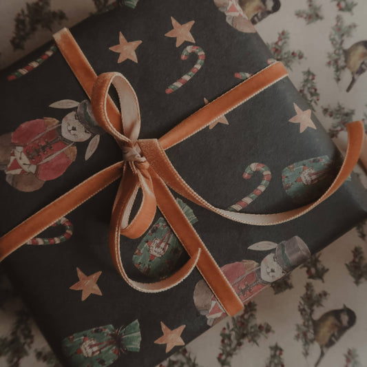 Drummer Bunny Wrapping Paper