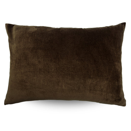 Classic Velvet Cushion 40x60 | Chocolate