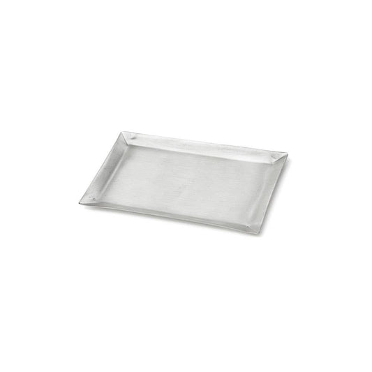 Silver Rectangle Tray (S)