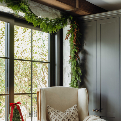 Hanging Pinecone Branch