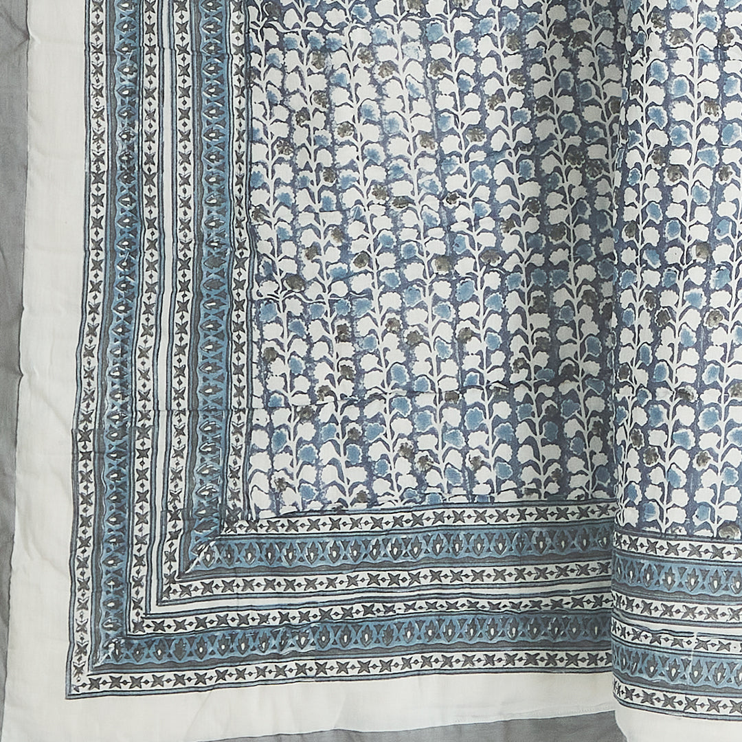 Leslie Block Print Quilt