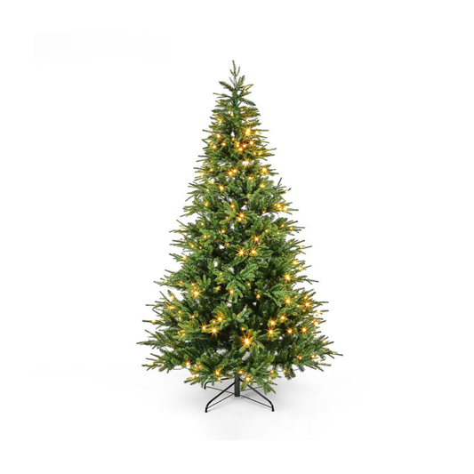 225cm Spruce Prelit Faux Tree